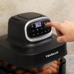 TEVOLUX 4-in-1 Portable Glass Air Fryer System
