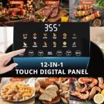 7.9QT 12-in-1 Air Fryer with Clear Window