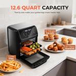 OLIXIS 12.6Qt Family Size Air Fryer Oven