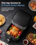 Bear 6.3QT Air Fryer with Touchscreen & Steam Function