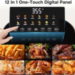 Simple Deluxe 12-in-1 Digital Air Fryer 7.5 Qt