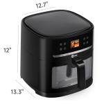CULINIX 8L Smart Air Fryer with Touchscreen