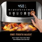 12-in-1 Stainless Steel Air Fryer, 6QT