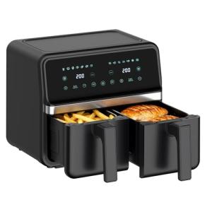Reabell 6 Quart Dual Basket Digital Air Fryer