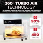 Kitchen Elite 10-in-1 Air Fryer Toaster Oven