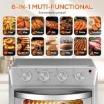 Extra Large French Door Air Fryer Oven Combo