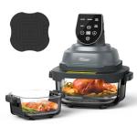 Tixixc 5-in-1 Portable Glass Air Fryer