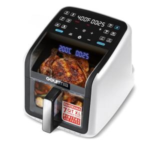 Gourmia 7-QT Digital Air Fryer with Holographic Display