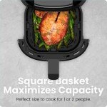 CHEFMAN Mini Air Fryer with Nonstick Basket