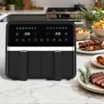 Reabell 6 Quart Dual Basket Digital Air Fryer