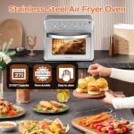 Extra Large French Door Air Fryer Oven Combo