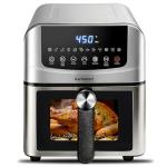 12-in-1 Stainless Steel Air Fryer, 6QT