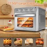 Extra Large French Door Air Fryer Oven Combo