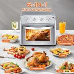 27.5QT 6-in-1 Air Fryer Toaster Oven