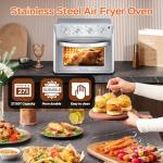 27.5QT 6-in-1 Air Fryer Toaster Oven