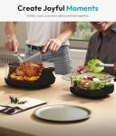 Rellytech Portable 4.2 QT Glass Air Fryer