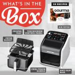 Gourmia 7-QT Digital Air Fryer with Holographic Display