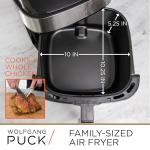 Wolfgang Puck 9.7-Quart Stainless Steel Air Fryer
