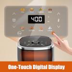 Whall 4QT Smart Touchscreen Air Fryer, 9-in-1