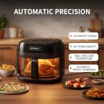 7.5QT Digital Touch Screen Air Fryer