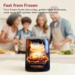 CARORI 6QT Air Fryer with 12 Cooking Presets