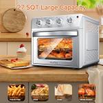 27.5QT 6-in-1 Air Fryer Toaster Oven