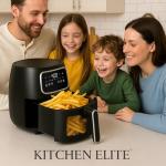 Kitchen Elite 5.5 Qt Digital Air Fryer