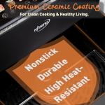 KINSING 10.6 QT XL Oilless Air Fryer with Presets