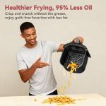 CARORI 6QT Air Fryer with 12 Cooking Presets