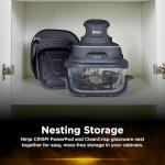 Ninja 4-in-1 Portable Air Fryer, Cyberspace