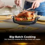 Ninja 4-in-1 Portable Air Fryer, Cyberspace