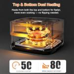 4.5QT Compact Air Fryer for Crispy Cooking