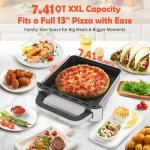 PULZO 7.4 Quart Digital Air Fryer with Presets