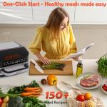 PULZO 7.4 Quart Digital Air Fryer with Presets
