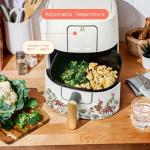 6QT Wildflower White Air Fryer