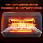 PULZO 7.4 Quart Digital Air Fryer with Presets