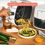 6QT Wildflower White Air Fryer