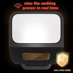 PULZO 7.4 Quart Digital Air Fryer with Presets