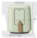 6 Qt Air Fryer with TurboCrisp & Touch Display