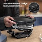 Kismile Dual Bowl Glass Air Fryer 1550W