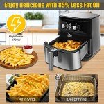Uten 5.8QT Electric Air Fryer with Timer
