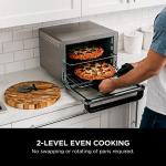 Ninja Air Fryer & Toaster Oven | Foodi Series, XL Pro Air Oven Kitchen Countertop Convection | 10-in-1 Functions | Fits a 5-lb Chicken & Sheet Pan of Vegetables | 1800 Watts | Stainless Steel | DT201