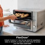 Ninja Air Fryer & Toaster Oven | Double Stack XL | Countertop Oven | 12-in-1 Fits 4.5lb Chicken & 6lbs of Wings | SmartFinish Cook 2 Different Meals at the Same Time | Stainless Steel | DCT601