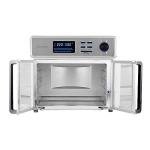 Kalorik MAXX Complete Air Fryer Oven Digital Controls 26-Quart Capacity 10-in-1 Countertop Cooker with 21 Presets, 15 Deluxe Accessories & 60-Recipe Hardcover Cookbook, 1700-Watts, Stainless Steel