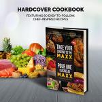 Kalorik MAXX Complete Air Fryer Oven Digital Controls 26-Quart Capacity 10-in-1 Countertop Cooker with 21 Presets, 15 Deluxe Accessories & 60-Recipe Hardcover Cookbook, 1700-Watts, Stainless Steel