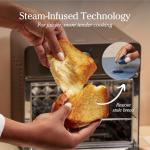 Our Place Large Wonder Oven | 6-In-1 Toxin-Free Air Fryer & Toaster with Steam Infusion | Family-Sized 32QT, 1700W Countertop Design | Includes Bake Tray, Fryer Basket, Large Racks | Char