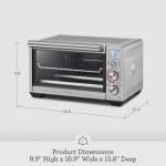 Breville Smart Oven Air Fryer Compact, Brushed Stainless Steel
