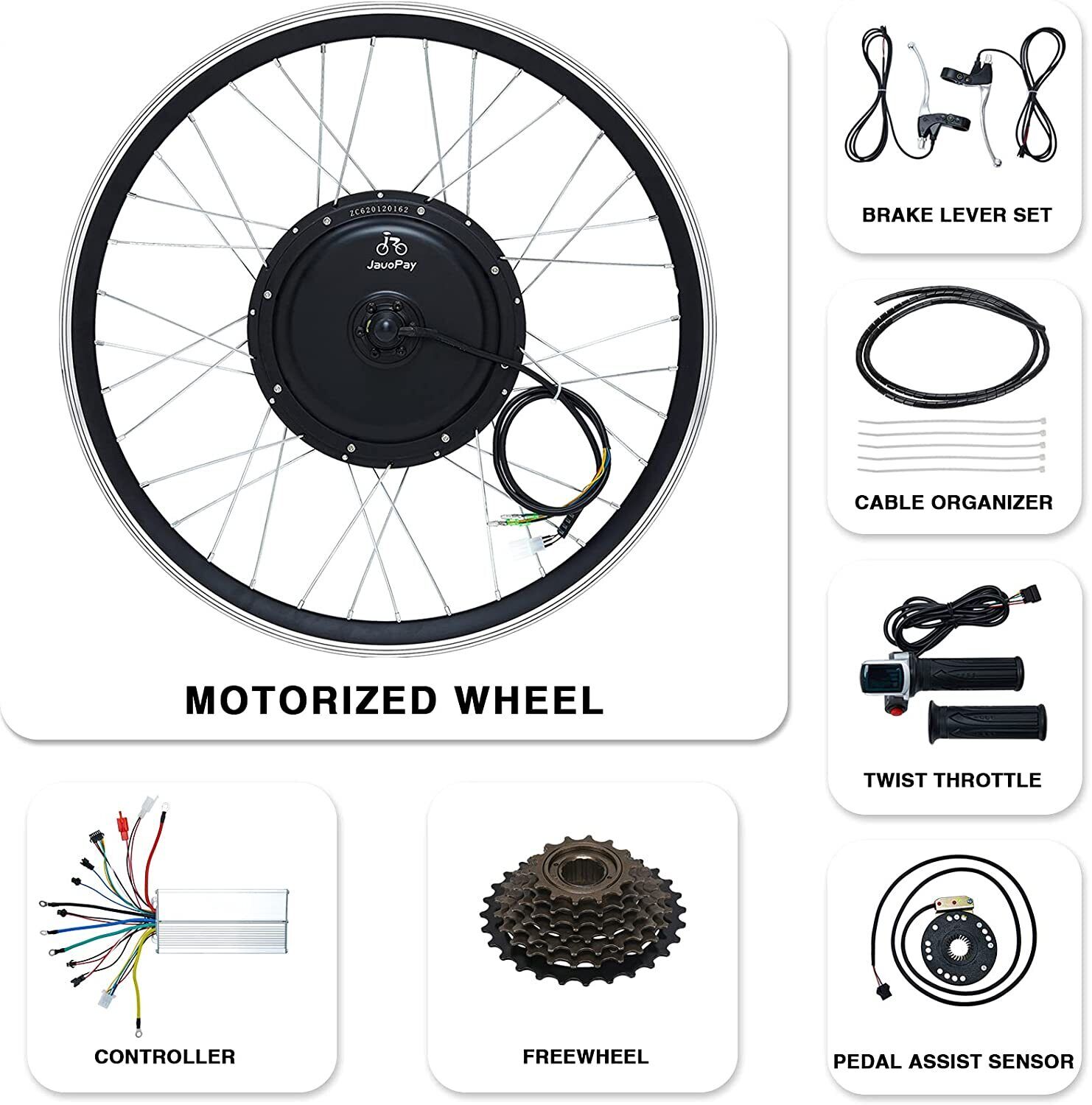1000W Electric Bicycle Conversion Kit for 28" & 29