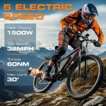 PUJH Peak 1500W Off-Road Electric Bike