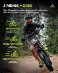 HIDOES B6 Fast Electric Dirt Bike with Fat Tires